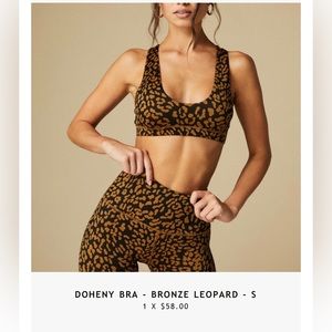 TAN + LINES by Sivan Ayla - Doheny Bra - Bronze Leopard